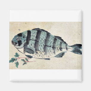 Imã Peixes Ukiyo-e.