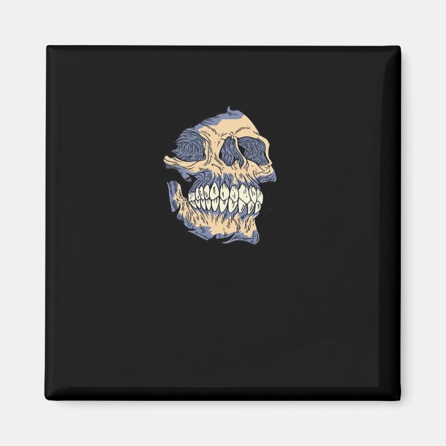 Imã Pekaboo Death Skull (Frente)