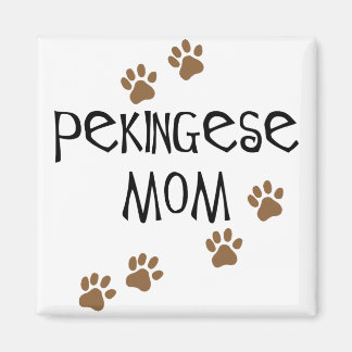 Imã Pekingese Mãe