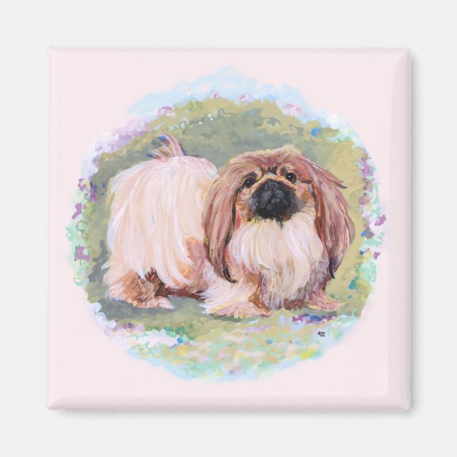 Imã Pekingese Magnet (Frente)