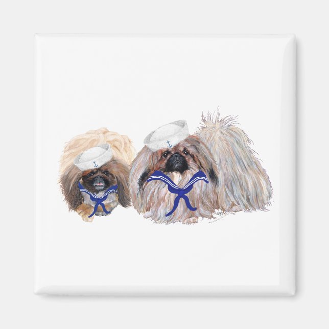 Imã Pekingese Magnet (Frente)