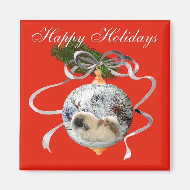Imã Pekingese Magnet (Frente)