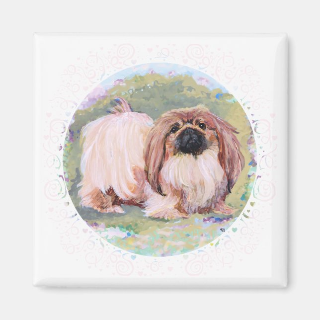 Imã Pekingese Magnet (Frente)