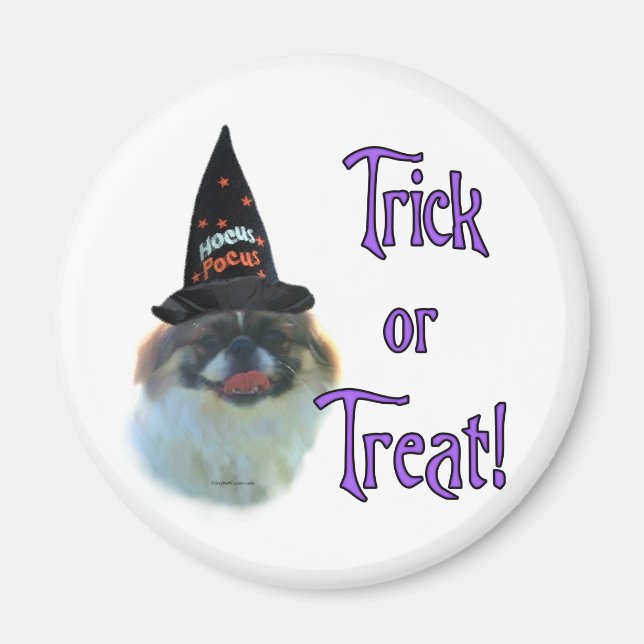 Imã Pekingese Trick (Frente)