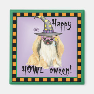 Imã Pekingese Witch Magnet