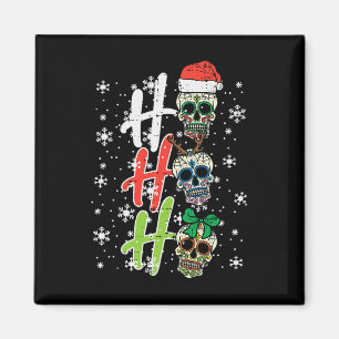 Imã Pele de Açúcar de Natal Ho Ho Ho Xmas Homens Mexic