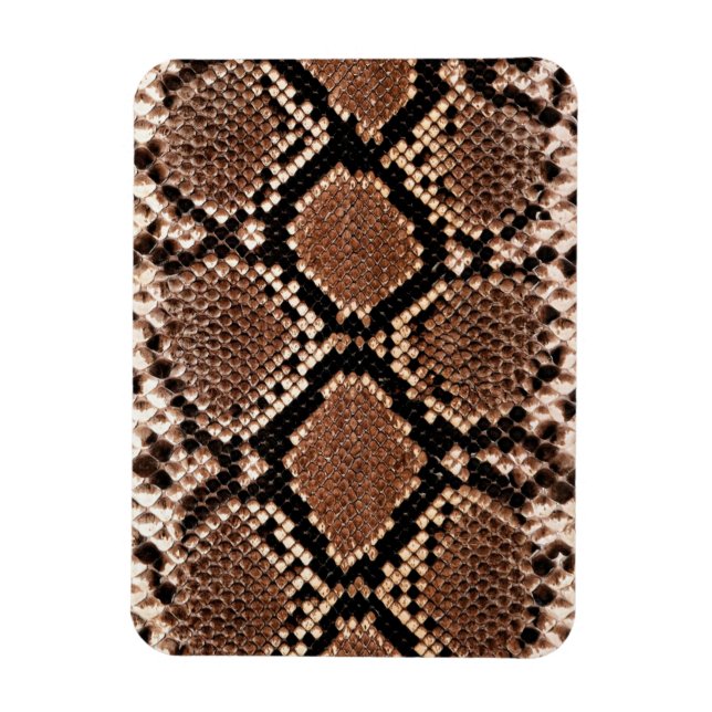 Ímã Pele de Cascavel Diamondback Ocidental (Vertical)