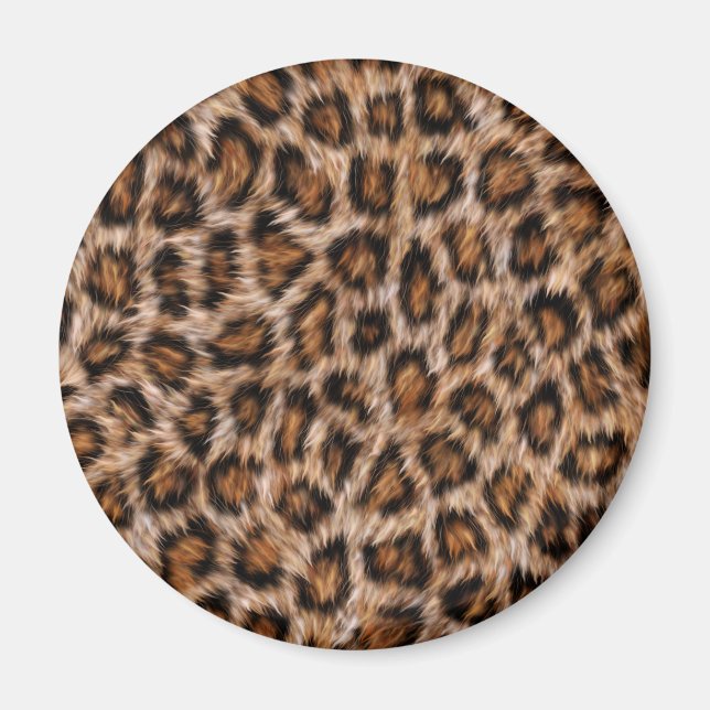 Imã Peles-leopardo Peles Peles com pelo Jaguar Pele de (Frente)