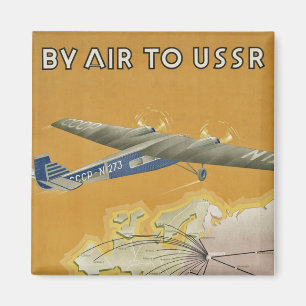 Imã Pelo ar a URSS