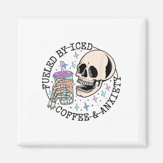 Imã Pelo Café Forçado E Ansiedade Sensibilização Para  (Frente)