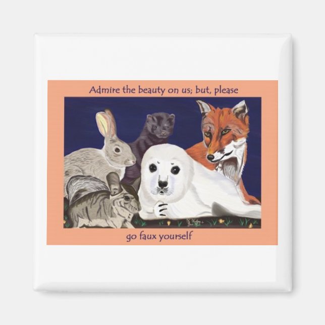 Imã Pelo É Para A Maravilha, Não Vestir ímã (Frente)