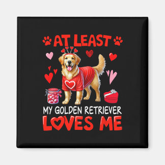 Imã Pelo Menos Meu Retriever de Ouro Me Ama no Dia dos