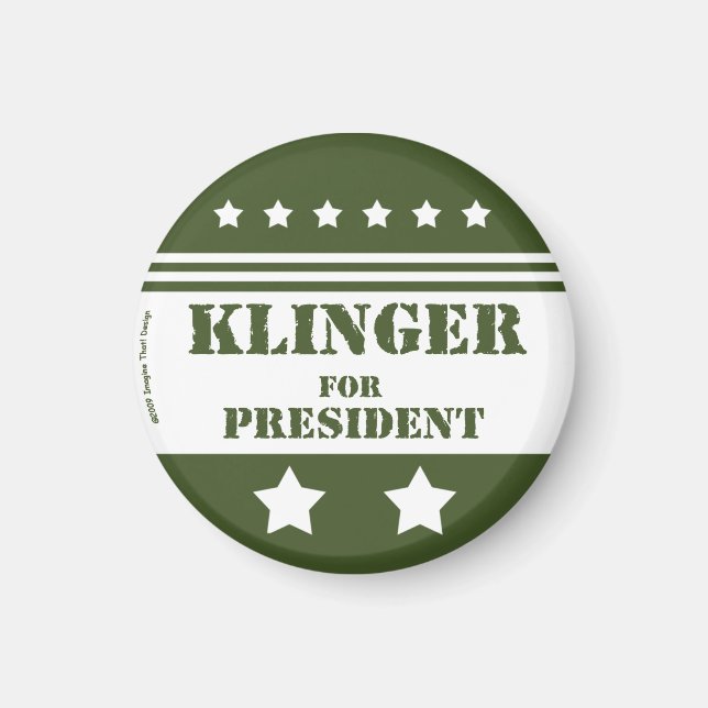 Imã Pelo Presidente Klinger (Frente)