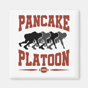 Imã Pelotão Lineman Pancake de Futebol