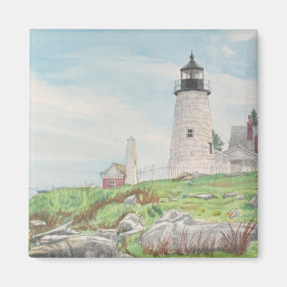 Imã Pemaquid Point Aquarela