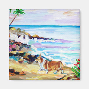 Imã Pembroke Welsh Corgi Magnet