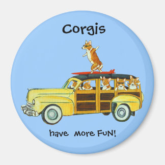 Imã Pembroke Welsh Corgi Magnets