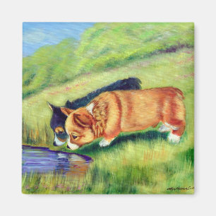 Imã Pembroke Welsh Corgi Magnets