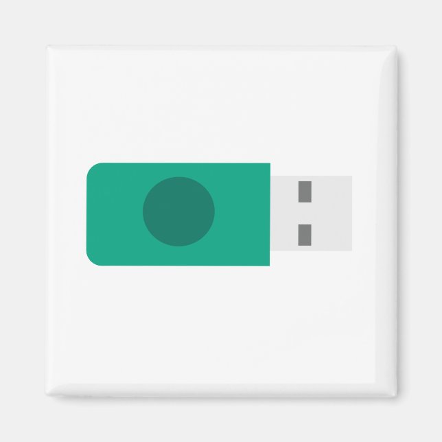 Imã Pen Drive USB (Frente)