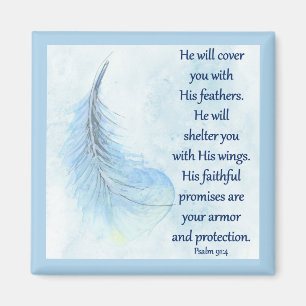 Imã Pena do 91:4 do salmo