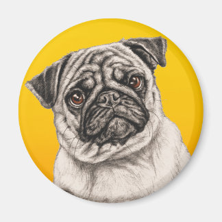 Imã Pencil Pug