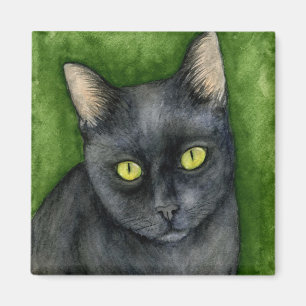Imã Penélope - o ímã afortunado do gato preto