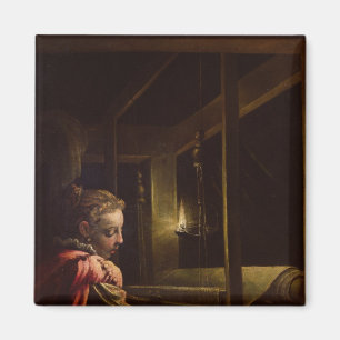 Imã Penélope que Undoing sua tapeçaria