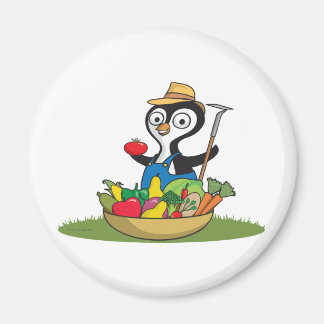 Imã Penguin Gardener