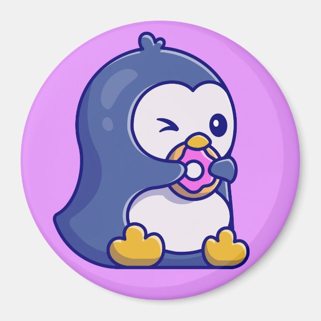 Imã Penguin Magnet (Frente)