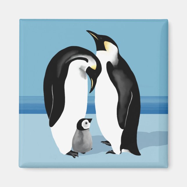 Imã Penguin Magnets (Frente)