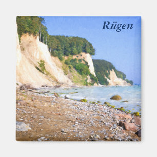 Imã Penhascos de giz de Rügen