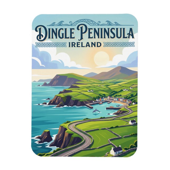 Ímã Península de Dingle Irlanda (Vertical)