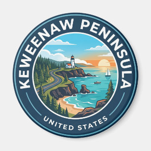 Imã Península de Keweenaw Michigan
