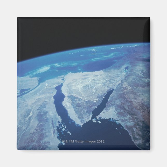 Imã Península do Sinai a partir do espaço (Frente)