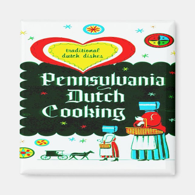 IMÃ "PENNSYLVANIA DUTCH COOKING" (Frente)