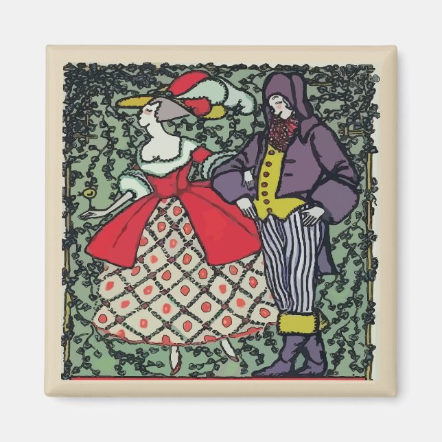 Imã Pennsylvania Dutch, Punch e Judy (Frente)