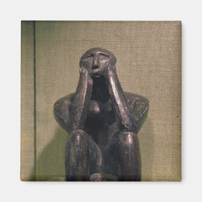 Imã Pensador de Cernovoda, Cultura Hamangia (Frente)