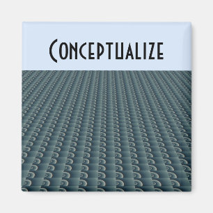 Imã Pensamento Criativo Moderno - Conceitualizar