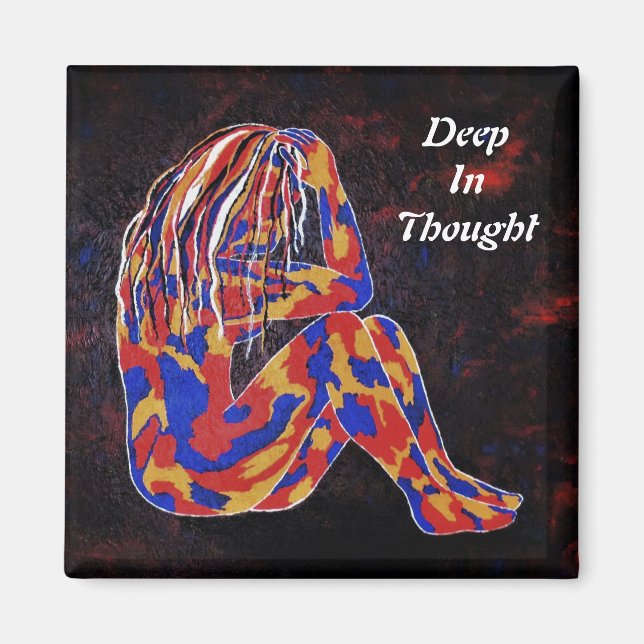 Imã Pensamento Profundo (Frente)