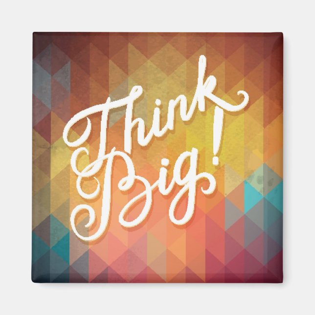 Imã Pense grande (Frente)