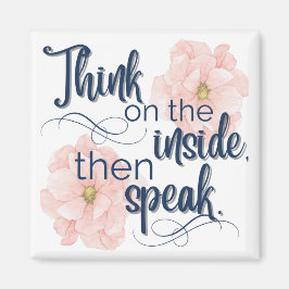 Imã Pense na Dentro engraçada bonito