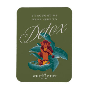 Ímã Pensei que estávamos aqui para Detox, o Lotus Bran