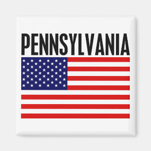 Imã Pensilvânia, bandeira dos Estados Unidos