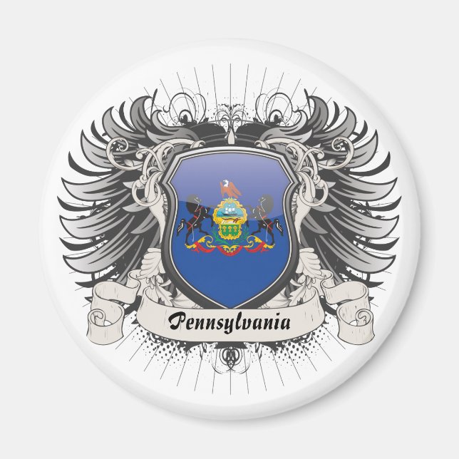 Imã Pensilvânia Crest (Frente)