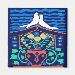 Imã Pensilvânia Dutch, Love Birds Hex Sign