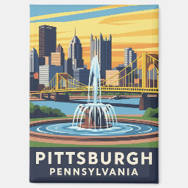 Imã Pensilvânia Pittsburgh Viagem