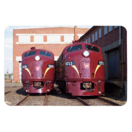 Ímã Pensilvânia Railroad E-8a,s (JTFS) 5809 e 5711