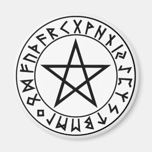 Imã Pentacle do Rune do ímã