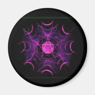 Imã Pentacle roxo
