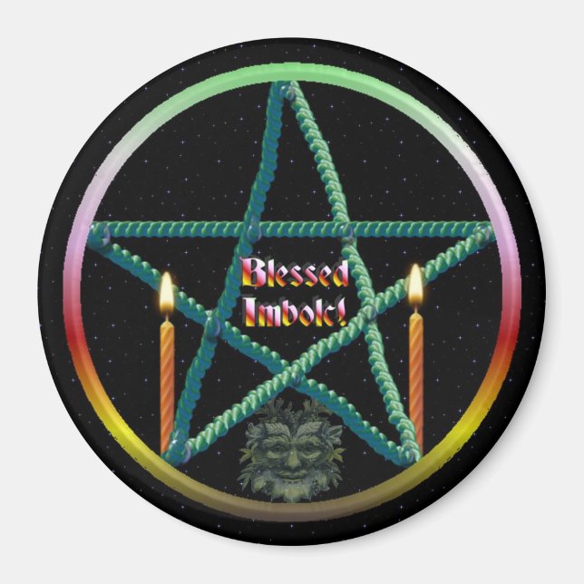 Imã Pentáculo Imbólico (Frente)